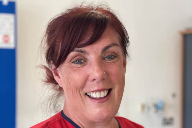 Paediatric Ward Sister, Kate Cleland from Moneyreagh has been awarded a British Empire Medal for her services to Health and Social Care in Northern Ireland in the King’s Birthday Honour List 2023. Pic Credit: SEHSCT