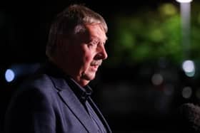 East Antrim MP Sammy Wilson. Photo by Kelvin Boyes / Press Eye