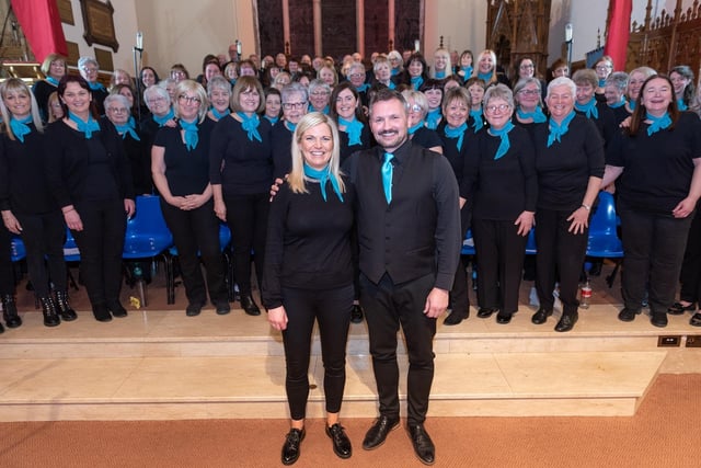 The local choir are saying farewell to founder Julie Harper but are also looking foward to the future with new leader Tim Reynolds