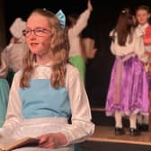 Belle pictured in the Mossley PS production.