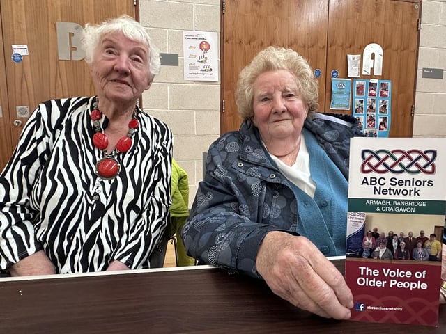 Pictured at the tea dance held at the Brownlow Hub during Positive Ageing Month.