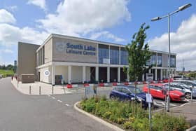Ongoing plumbing issues have been reported at South Lake Leisure Centre in Craigavon. Credit: Google