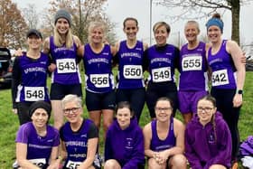 Springwell Ladies at the Malcom Cup. Credit David McGaffin