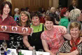 Entering into the spirit of the occasion at the Clarion in 2007.