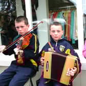 Traditional Irish music at the 2007  Lammas Fair