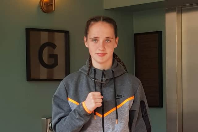Lurgan teenage boxing sensation Cassie Henderson wins gold in the European Schools Boxing Championships in Slovenia.