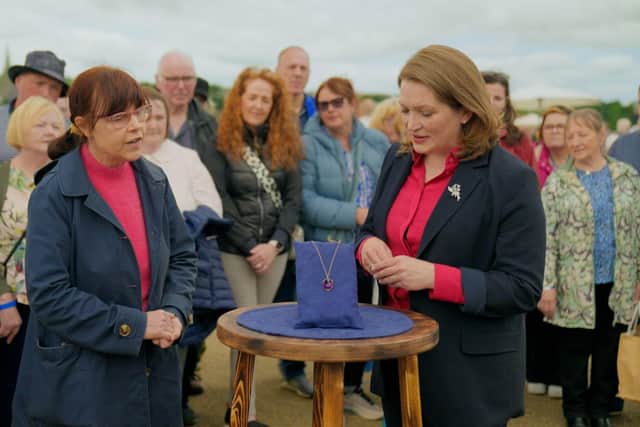 BBC’s Antiques Roadshow filmed an episode during the summer at Ebrington Square. Pcture: submitted by Derry City and Strabane District Council