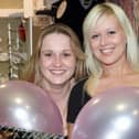 Maggie and Carrie, members of the management team at DV8, Magherafelt, who organised the successful Girls' Night Out in 2006.
