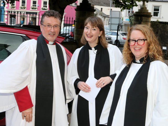 Holy Trinity Parish Church, Ballycastle, was packed for a Service of Institution of the Rev Emma Gibson as incumbent of the Grouped Parishes of Ramoan and Culfeightrin on Friday, September 4.