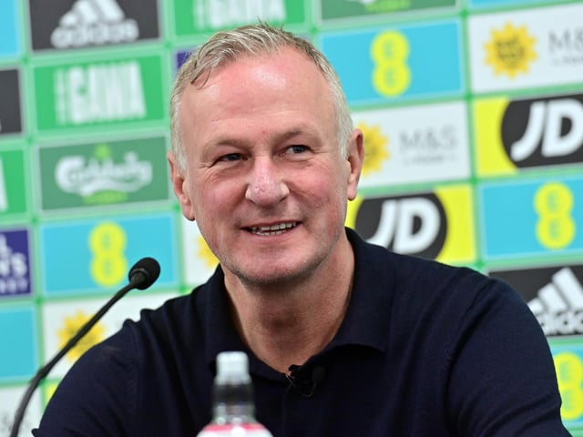 NI Football manager and former player Michael O'Neill was born in Portadown in July 1969 to parents Dessie and Patricia O'Neill. He briefly attended the Presentation Convent Primary School before the family moved to Ballymena. A promising Gaelic player, he represented Antrim GAA minors before concentrating on football. In October 1987 he was signed by Newcastle United for a £100,000 fee. After scoring 13 goals in 22 appearances during his first season and helping Newcastle finish eighth in the First Division. O'Neill joined Dundee United in August 1989 for a club record fee of £350,000. After playing for a number of Scottish and English teams, O'Neill retired from playing football in 2004 and began a career in financial services before moving into managing Brechin City F.C. He also managed Shamrock Rovers in Dublin leading them to many victories and then made history by being the first manager of a League of Ireland team to reach the group stages of a European competition. O'Neill was first appointed manager of Northern Ireland in 2011. After a spell at Stoke City, O'Neill returned as manager of NI in December last year. He was awarded an MBE for Northern Ireland's performance at UEFA Euro 2016.