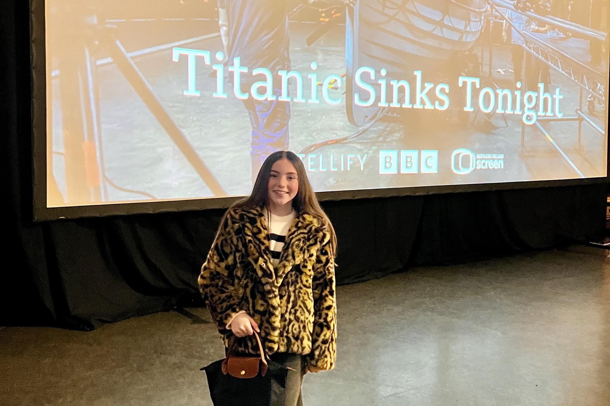 Lurgan schoolgirl Charlotte to feature in Titanic Sinks Tonight on BBC Two