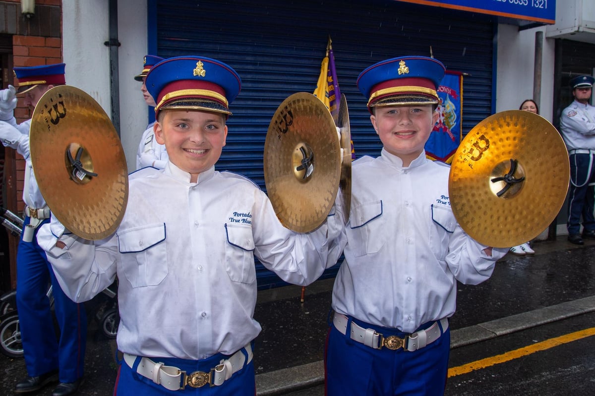 18 pictures as crowds come out for Portadown True Blues Flute Band parade