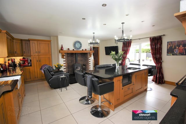 This beautiful modern home is on the market now