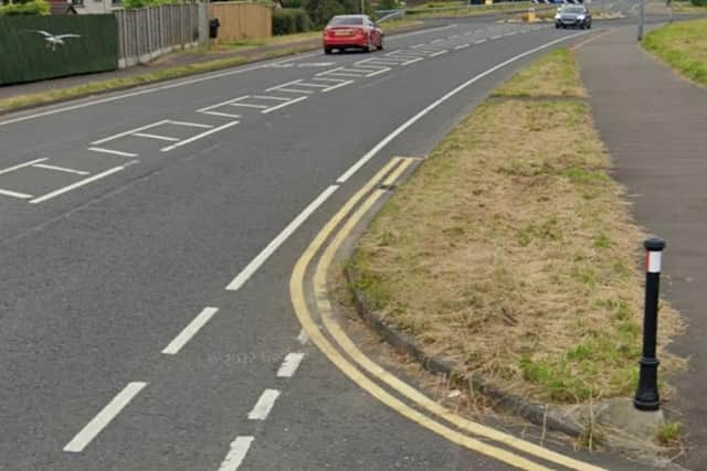 Junction at Greenwood Park and Prince Andrew Way, Carrickfergus, Pic: Google Maps