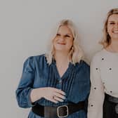 Lisburn-based co-founder, Deborah McCann and sister, Kirstie Reeve. Pic credit: Lustre & Love