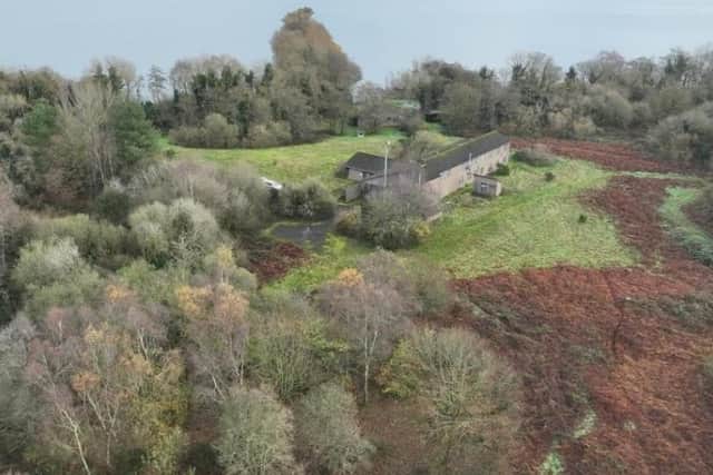 If planning permission is granted, a former Ulster University freshwater laboratory will make way for a new community facility. Photo: Mid Ulster planning portal