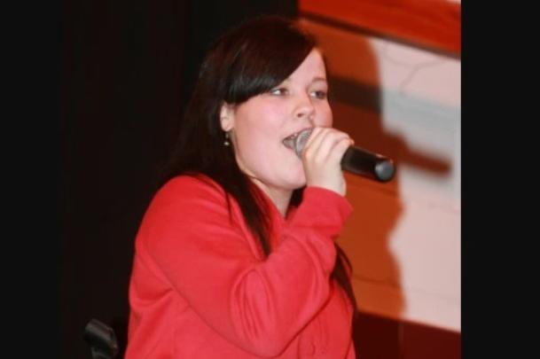 A Ulidia Integrated College pupils performs during the 2009 talent show