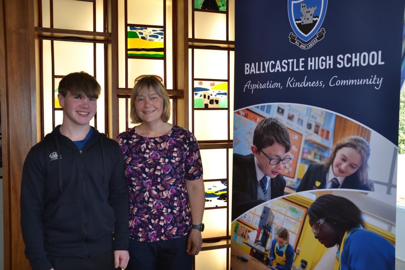 A significant number of pupils received several top grades at Ballycastle High School.