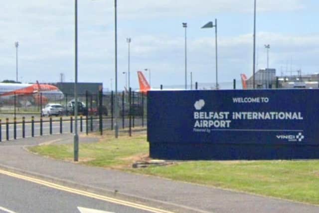 Belfast International Airport. Pic: Google
