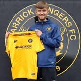 Aodhán Gillen. (Pic Carrick Rangers).