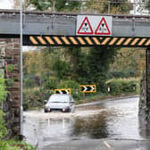 Press Eye - Belfast - Northern Ireland - 30th October 2023Flooding in parts of Northern Ireland after heavy rain overnight.  Flooding in the Helen’s Bay area of Co. Down. Picture by Jonathan Porter/PressEye