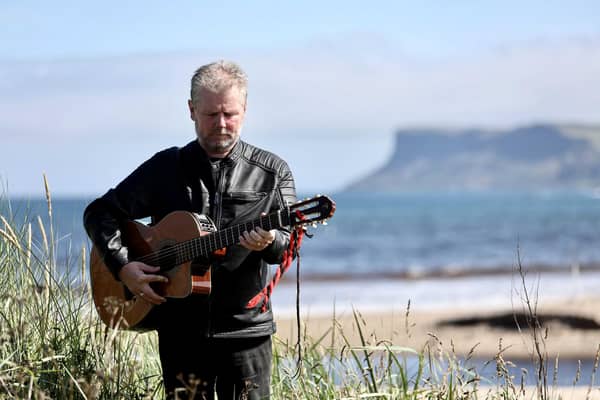 Michael Sands enjoys the Lammas Fair in Ballycastle.