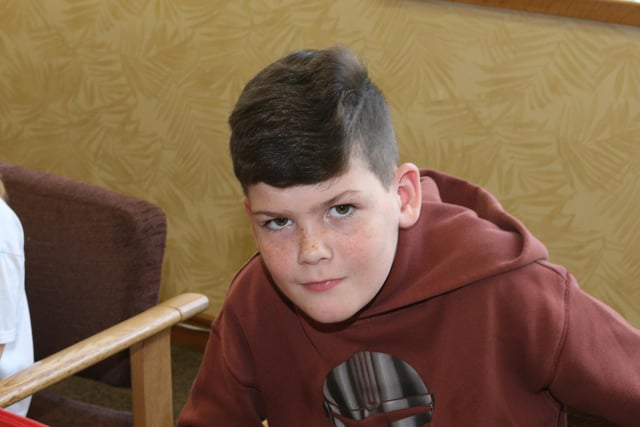 Alexander Brown pictured at the Lego event in Seskburn Ballycastle 