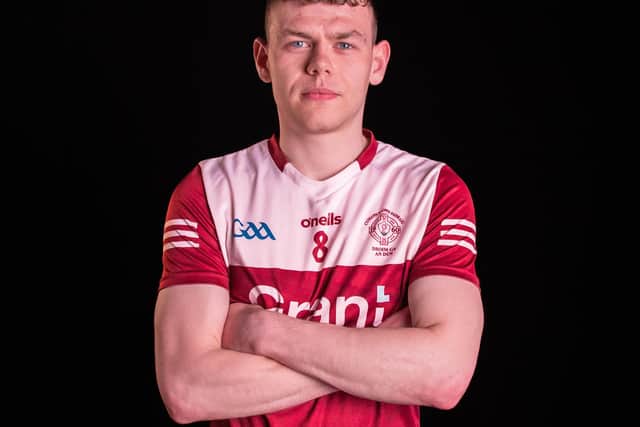 Drumgath joint captain Pearse McPolin.