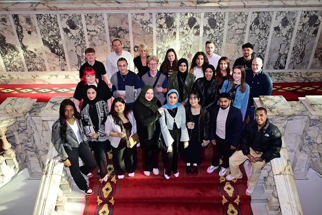 Celebrating innovation at Belfast City Hall: students from the Sustainable Innovation Challenge, hosted by Ulster University and supported by The R&A, attended a civic reception where the most impactful ideas to shape golf’s sustainable future were awarded.