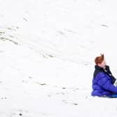 Enjoying the snow over the past few days at Stormont in east Belfast. A further yellow weather warning for snow and ice has been put in place for parts of Northern Ireland. Picture: Jonathan Porter/PressEye
