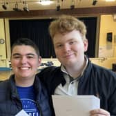 Jake Grant (A*,A,B) and Tyler Glass (A*,A,B)