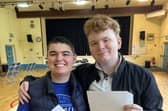 Jake Grant (A*,A,B) and Tyler Glass (A*,A,B)