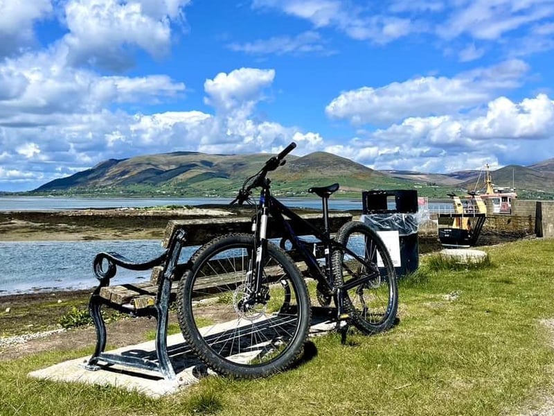 When it comes to favourite views, Laura Hillis suggested this one of Greencastle in Co Down, looking over towards the Mourne Mountains.