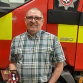 Tom Todd is retiring after serving as a firefighter for over 35 years. (Pic: NIFRS).
