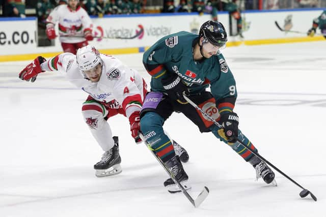 Belfast Giants’ Ben Lake. Photo by William Cherry/Presseye