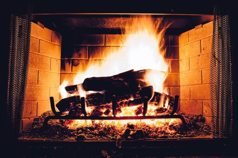 'That's a day for the fire'...this phrase harks back to the days when most people heated their homes from an open fire in the living room. There was nothing better than sitting at the fireside, toasty-warm. So when the day was bitterly cold, we would long to be sitting beside the hearth hence "that's a day for the fire".