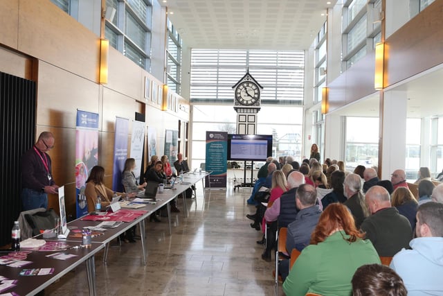 Over 80 representatives from the community sector attended a Meet the Funder event in Cloonavin organised by Causeway Coast and Glens Borough Council.