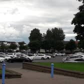 Carrickfergus Castle Car Park. Photo by: Local Democracy Reporting Service