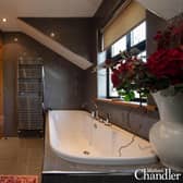 This stylish home is on the market now