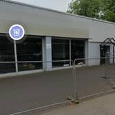 The former car showroom in Broughshane. Pic: Google Maps