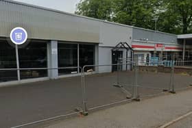 The former car showroom in Broughshane. Pic: Google Maps