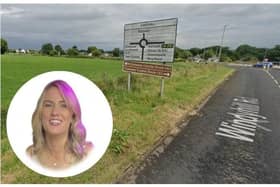 Tributes have been paid to Annie McWilliams following her death in a two-vehicle traffic collision. A general scene of the Windyhill Road, outside Coleraine. Picture: Google