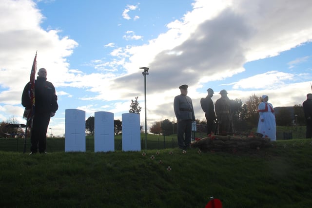 The Rathcoole Row on Row memorial was first staged in 2020.