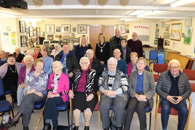 Some of the members of Richmount Rural Community Association near Portadown, Co Armagh in 2019.