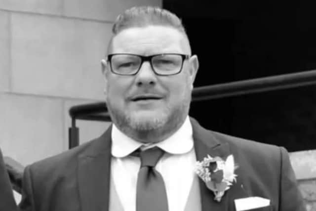Gareth 'Paddy' Richardson, a father of 4 from Portadown, Co Armagh, who tragically died days after a workplace incident in Keady, Co Armagh.