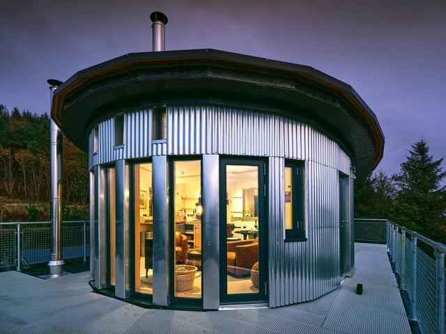 The compact cabin will impress not only with its sleek exterior, but also with its light-filled, ship-shape interior.