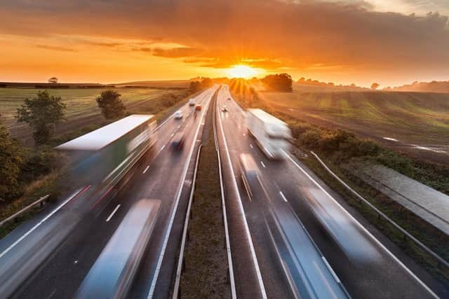 South Ayrshire, Dumfries and Galloway and Mid and East Antrim Councils are calling for urgent action to improve the A77/A75 trunk roads (stock image).