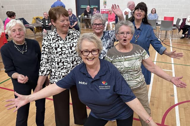 Hitting the dance floor for Positive Ageing Month.