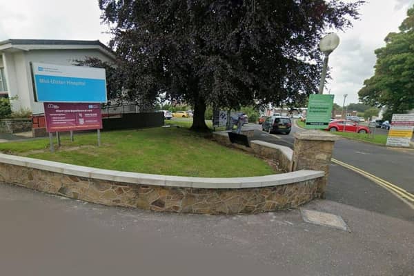 Mid Ulster Hospital in Magherafelt. Picture: Google
