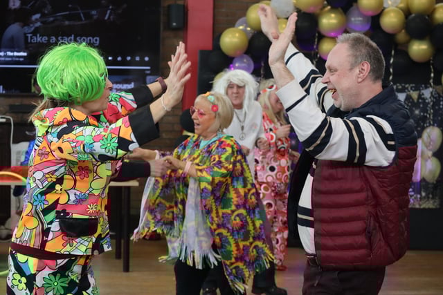 Fun on the dance floor during Gloucester Park’s 50th anniversary celebrations.